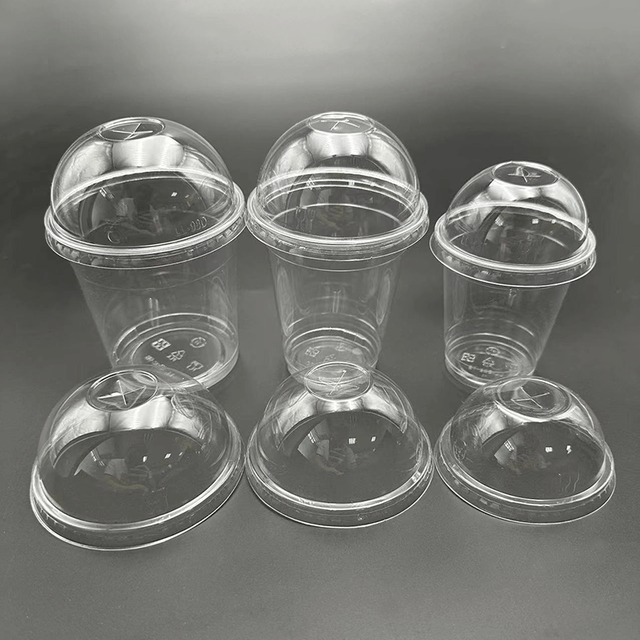 série 107mm plástica descartável das tampas do diâmetro padrão de 90mm 98mm para copos bebendo